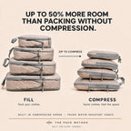 The Method Set – 4-Piece Compression Packing Cubes