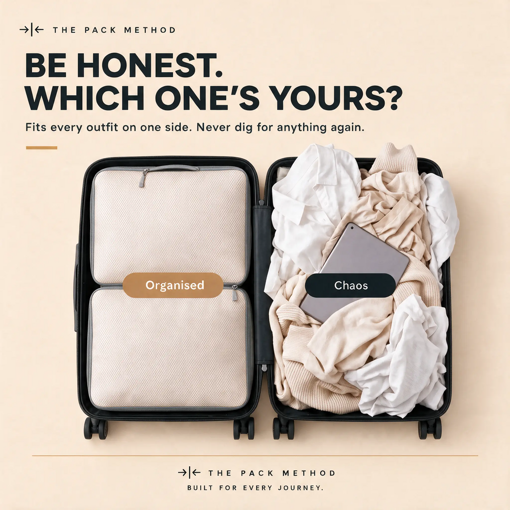 The Method Set – 4-Piece Compression Packing Cubes