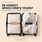 The Method Set – 4-Piece Compression Packing Cubes